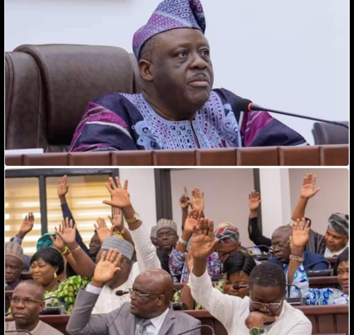 BÉNIN/CONTRÔLE DE L’ACTION GOUVERNEMENTALE PAR LES DÉPUTÉS : 20 questions orales traitées en 6 mois . Le Président Vlavonou satisfait des performances réalisées