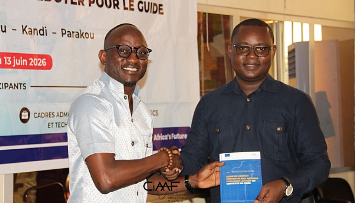 Nord-Bénin/gestion de crise des affaires publiques locales :Le CiAAF dévoile son guide pratique avec Parcinord