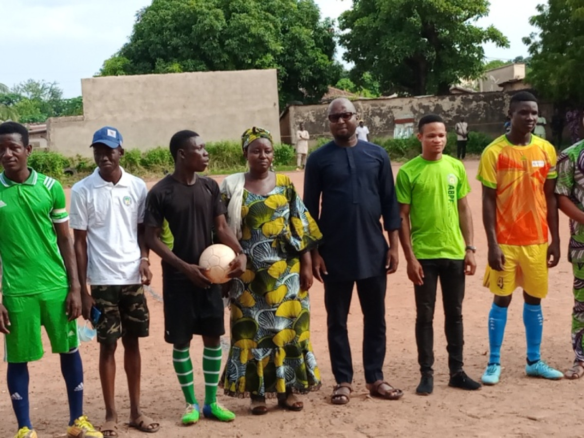 LANCEMENT DU TOURNOI DE FOOTBALL « SUCCES VACANCES » A PARAKOU : Le Mouvement d’Action des Jeunes œuvre pour une jeunesse épanouie