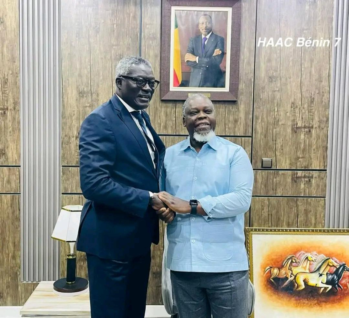 Cooperation entre la Cedeao et la haac au Bénin: Amadou Diongue et Édouard Loko notent un bilan satisfaisant