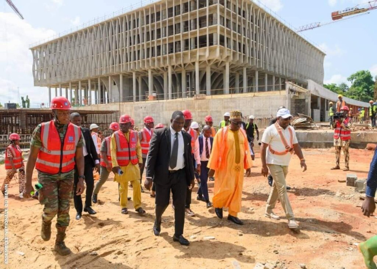 CHANTIER DU NOUVEAU SIÈGE DE L&rsquo;ASSEMBLÉE NATIONALE : 85%, comme taux d&rsquo;exécution des travaux