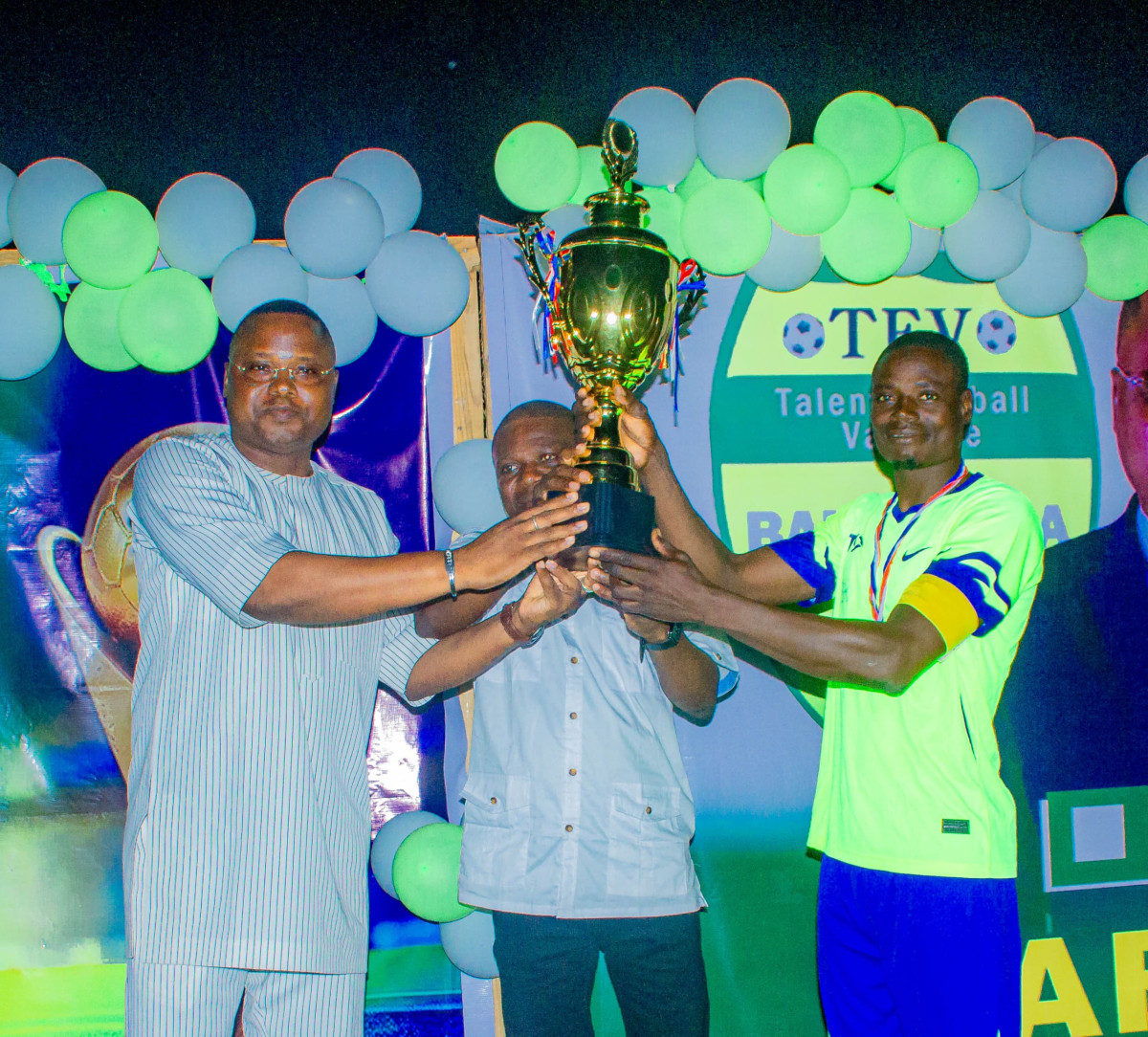 Fin de la 6ème édition du tournoi Talent football vacances à Banikoara: Fadel Séro réaffirme son engagement pour l'épanouissement de la jeunesse