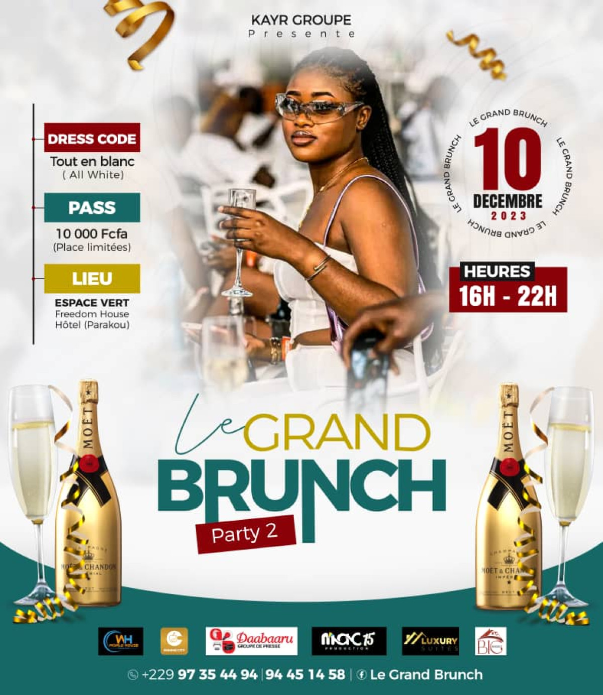 PARAKOU : Kayr Groupe organise le Grand Brunch le 10 décembre