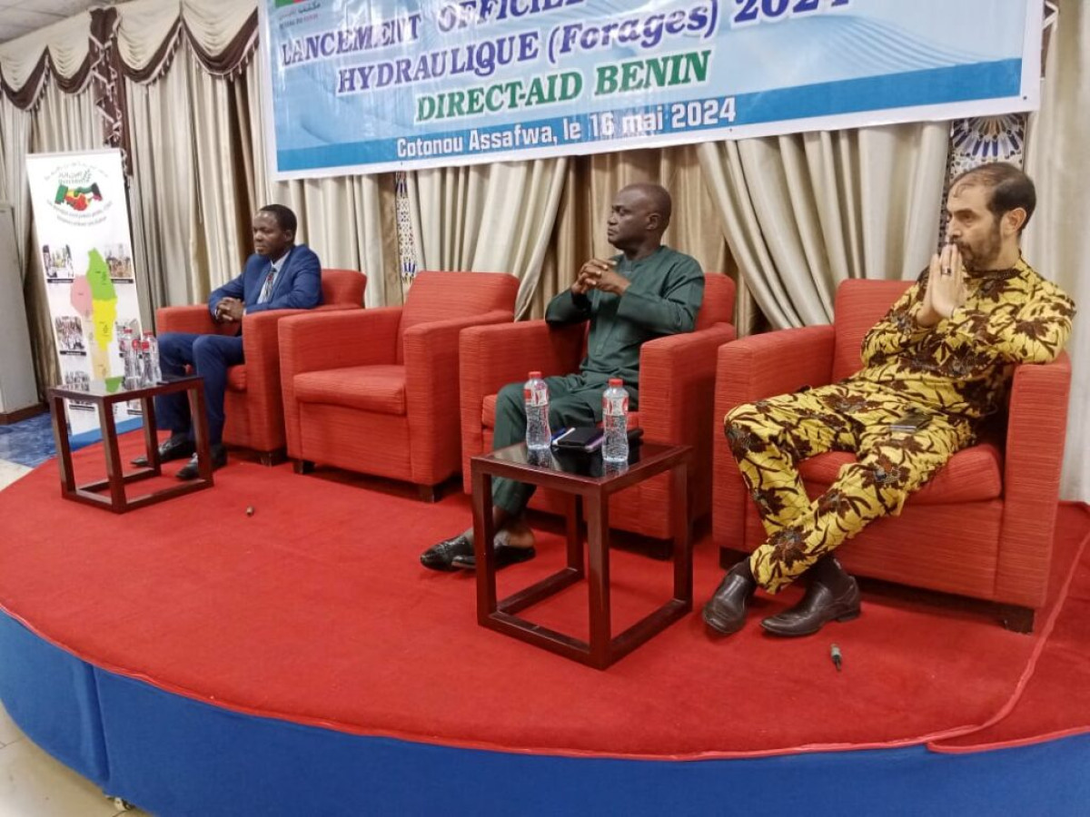 AMÉLIORATION DE L’ACCÈS À L’EAU POTABLE AU BÉNIN : Direct-Aid lance la réalisation de 60 forages modernes