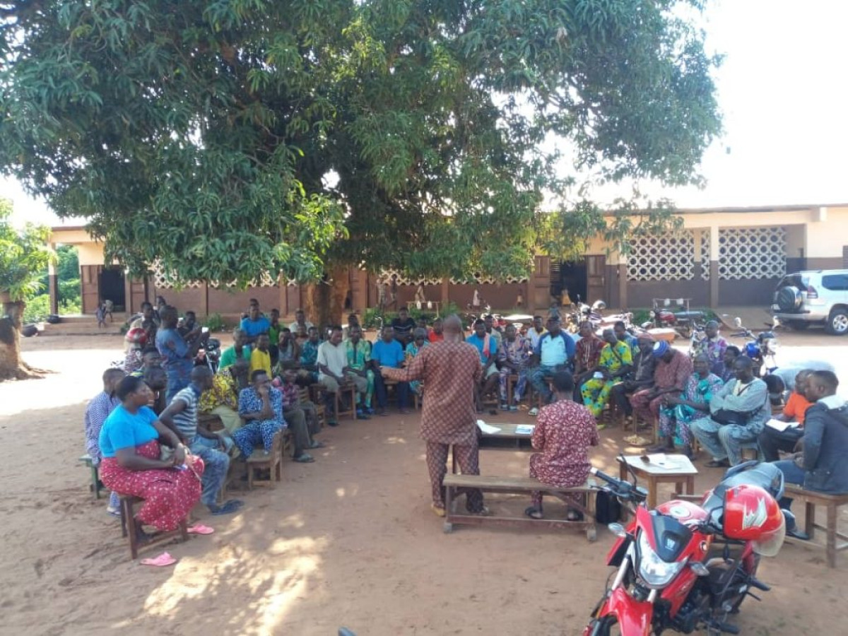 TENUE EFFECTIVE DU CONSEIL D’ARRONDISSEMENT DE MASSI DANS LA COMMUNE DE ZOGBODOMEY : David Towedje et ses Ca se conforment à la loi