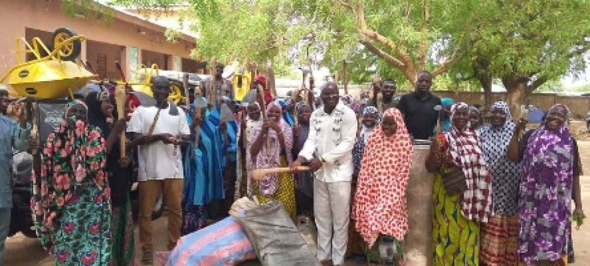 Malanville/Pour dynamiser le maraîchage: L’Atda Vallée du Niger et le Msec appuient des groupements de femmes