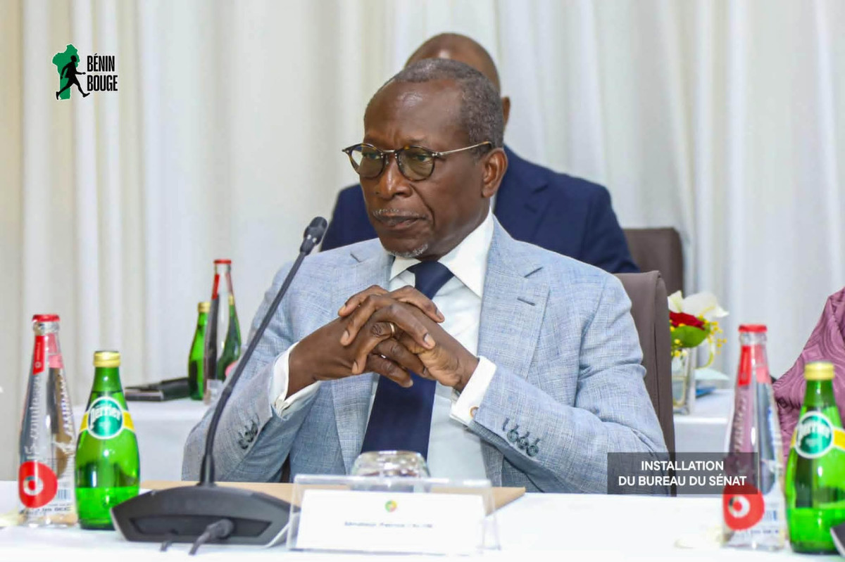 Patrice Talon après son élection à la tête du sénat: « Je donnerai le meilleur de moi-même et je veux compter sur chacun de vous pour nous rappeler à l'ordre chaque fois que nous ne serons pas à la hauteur »