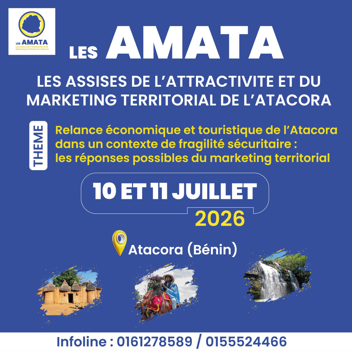 Vulgarisation du territorial de l'Atacora: les AMATA, un rendez-vous décisif pour des solutions efficaces les 10 et 11 juillet 2026