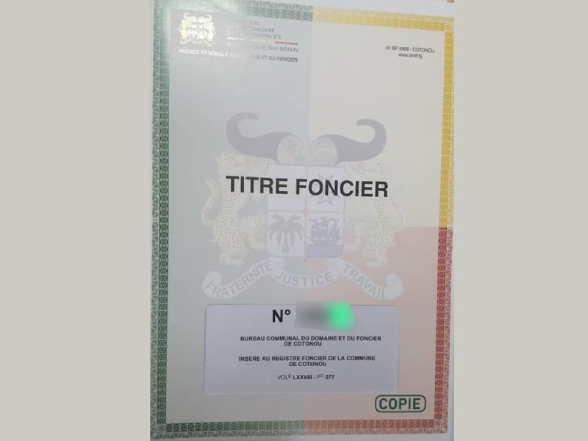Dans les bureaux aux communaux du domaine: un important volume de Titres Fonciers disponible