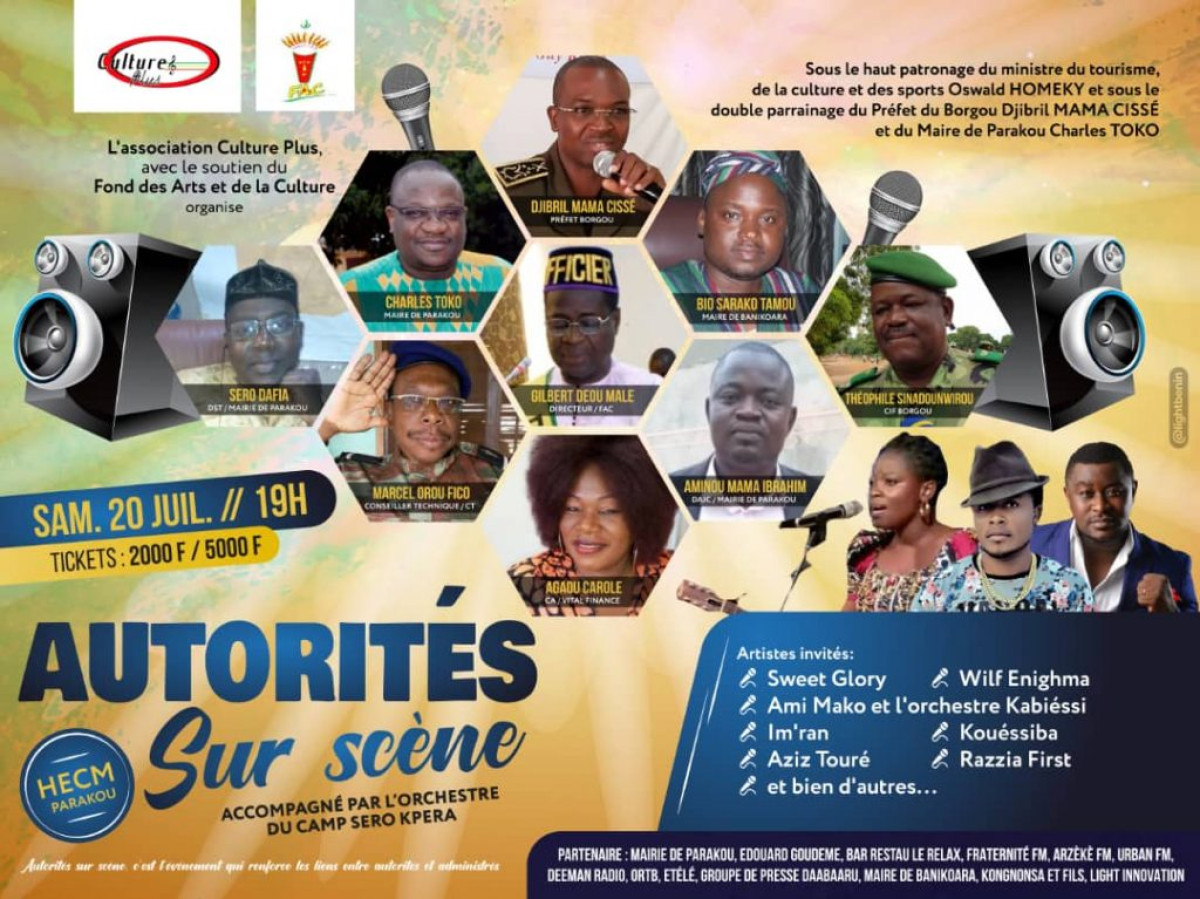 2E EDITION DE L’EVENEMENT AUTORITES SUR SCENE : Les hostilités prévues pour le samedi prochain . Les tickets déjà disponible