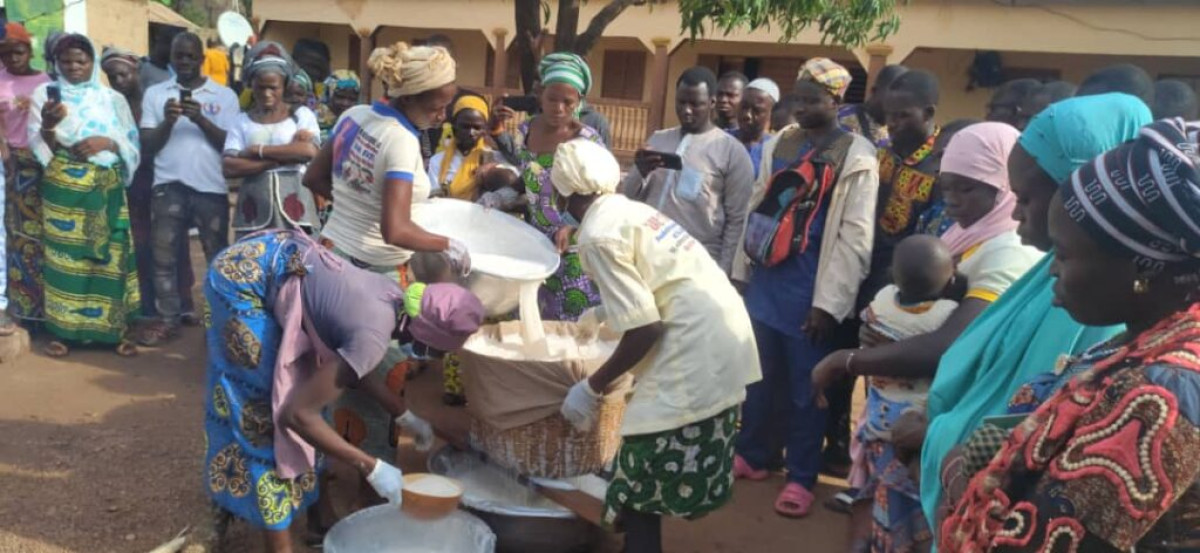 Chaîne de valeur porteuse des communes de Bassila, Kouandé, Pehunco et Toucountouna: le Pnud forme des jeunes et femmes