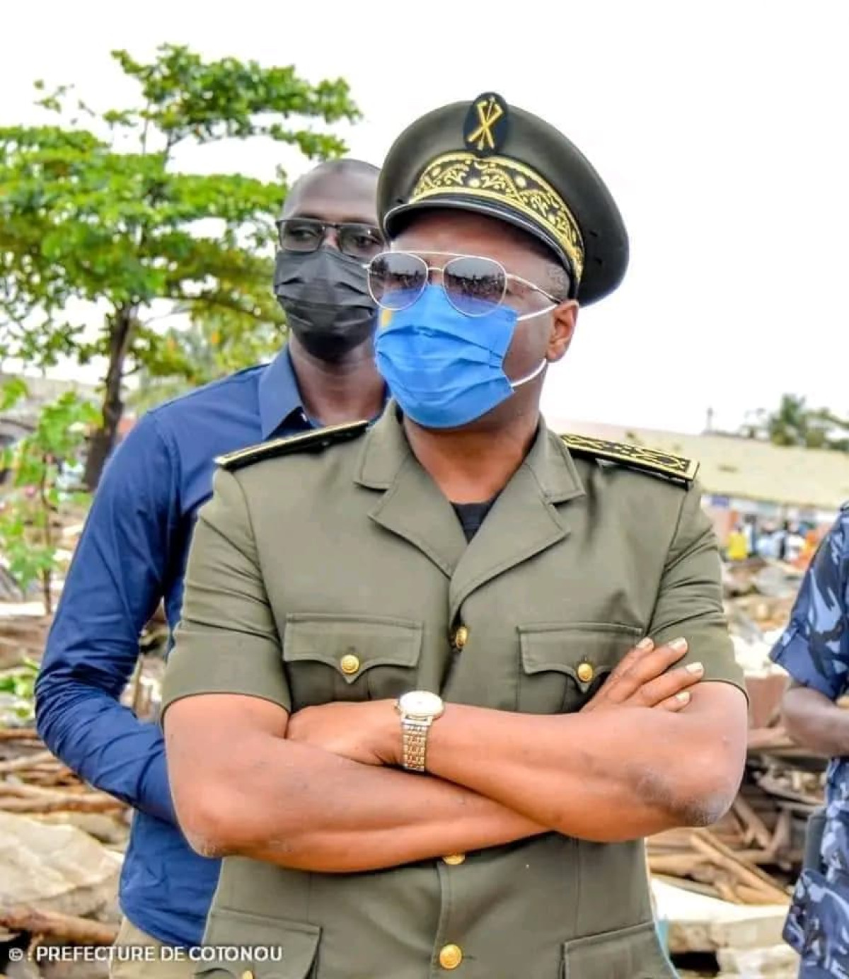 Suite à l’incident tragique survenu à ayélawadjè à cotonou: le préfet Alain Orounla exprime sa compassion aux familles éplorées