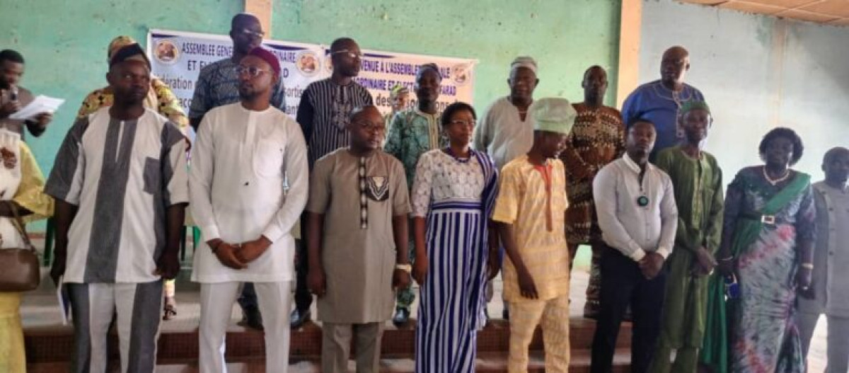 RESSORTISSANTS DE L’ATACORA ET DE LA DONGA RÉSIDANT DANS LE BORGOU, ALIBORI ET LES COLLINES : Sylvestre Chafik N’tcha élu nouveau président de la Farad