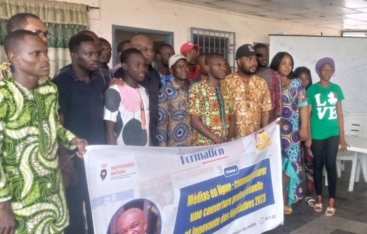POUR UNE COUVERTURE PROFESSIONNELLE ET INNOVANTE DES LÉGISLATIVES DE JANVIER 2023 : Le Repromed-Bénin forme des journalistes des médias en ligne