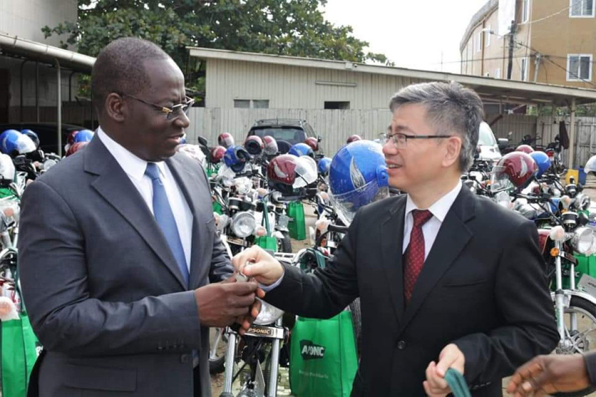 SÉCURITÉ AU BÉNIN : La Chine fait don de moyens roulants à  la Police Républicaine