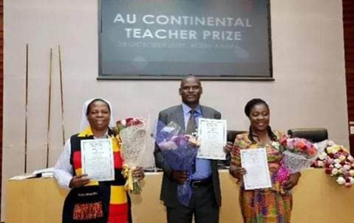 PRIX DE L’ENSEIGNANT DE L’UNION AFRICAINE 2019 : L’absence criante d’enseignants béninois sur le podium ! . Mahugnon Kakpo interpellé