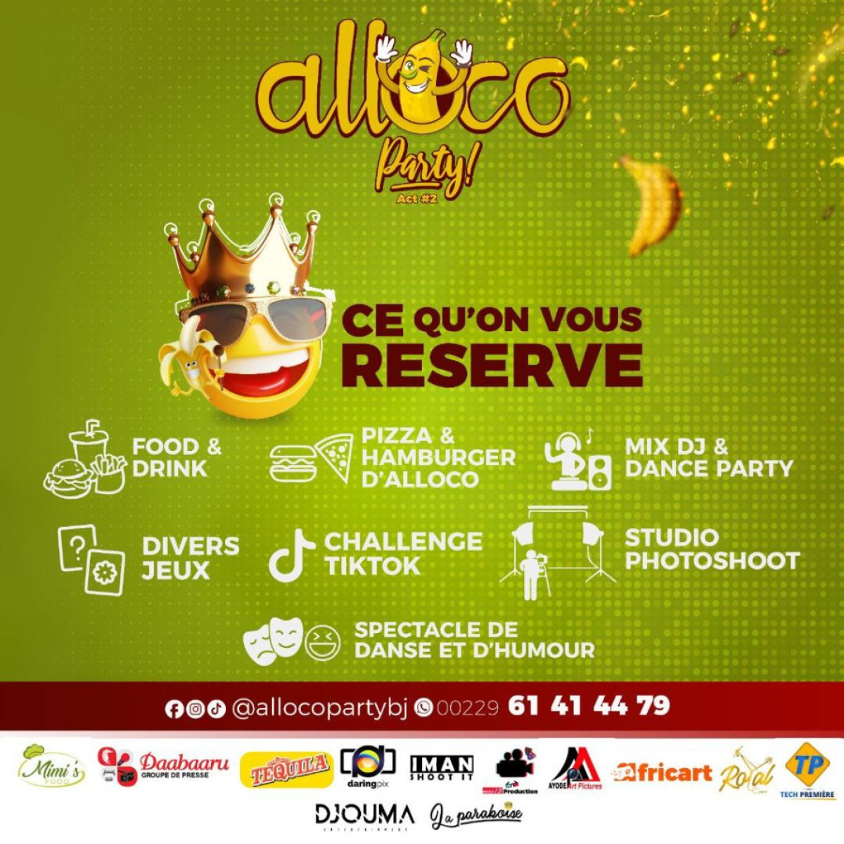 POUR SOUTENIR LA DEUXIÈME ÉDITION DE ALLOCO PARTY : Le groupe de presse Daabaaru sponsorise 2000f sur tous les pass jusqu’au 31 mai