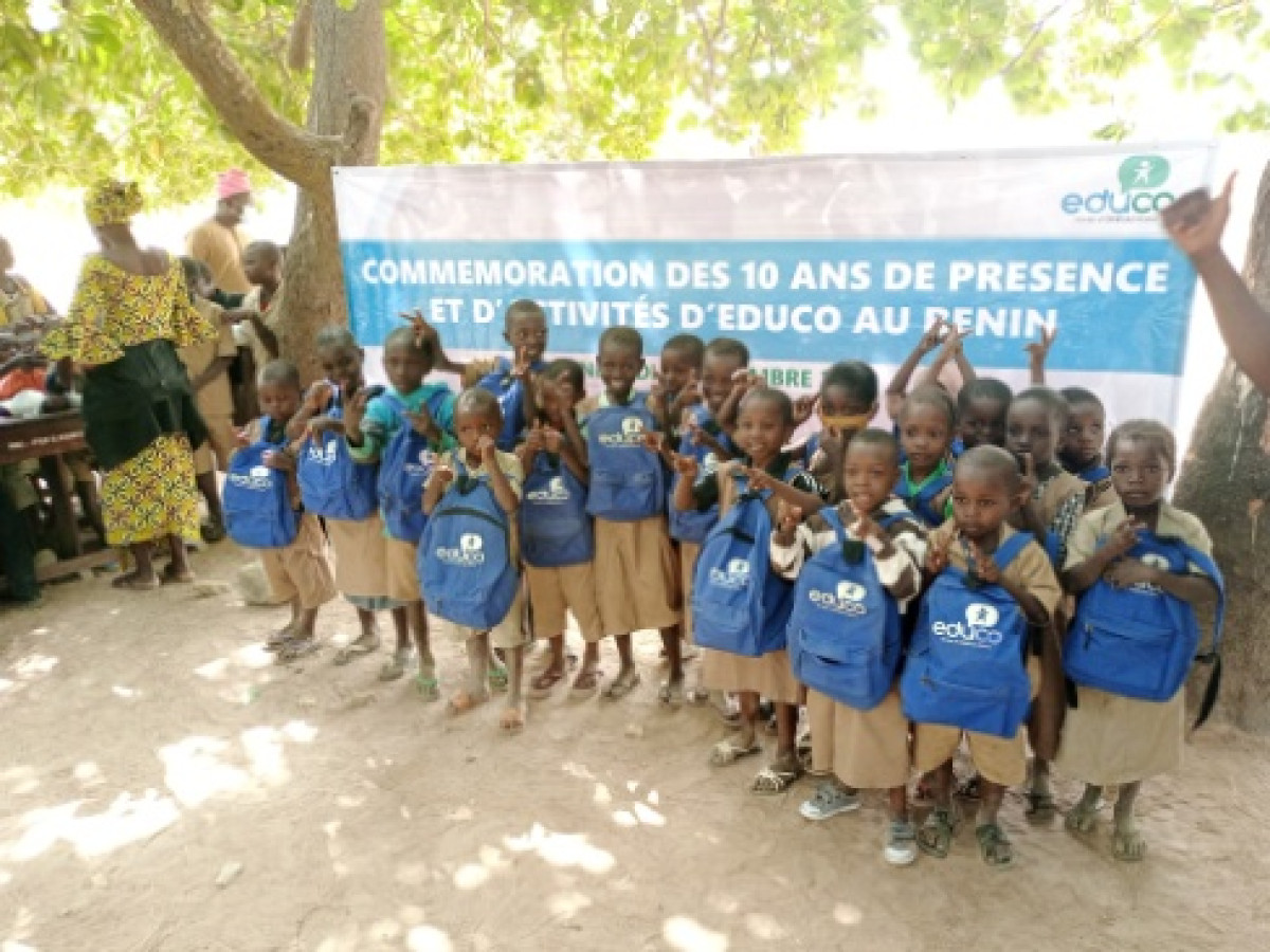 PRESENTE AU BENIN DEPUIS DIX ANS : L’Ong Educo expose ses actions pour l’épanouissement des enfants