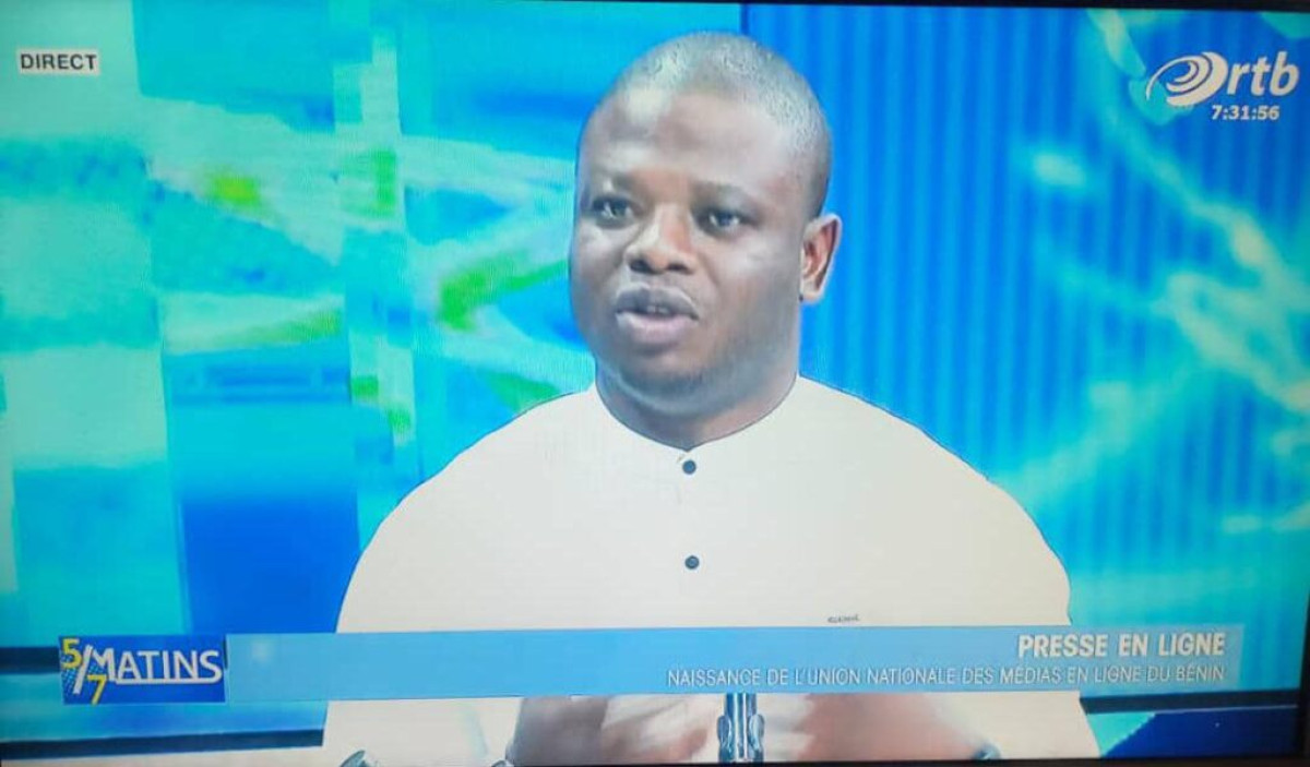 REÇU SUR L’ÉMISSION 5/7 MATIN DE L’ORTB : Barnabas Orou Kouman présente la vision de l’Unamel-Bénin