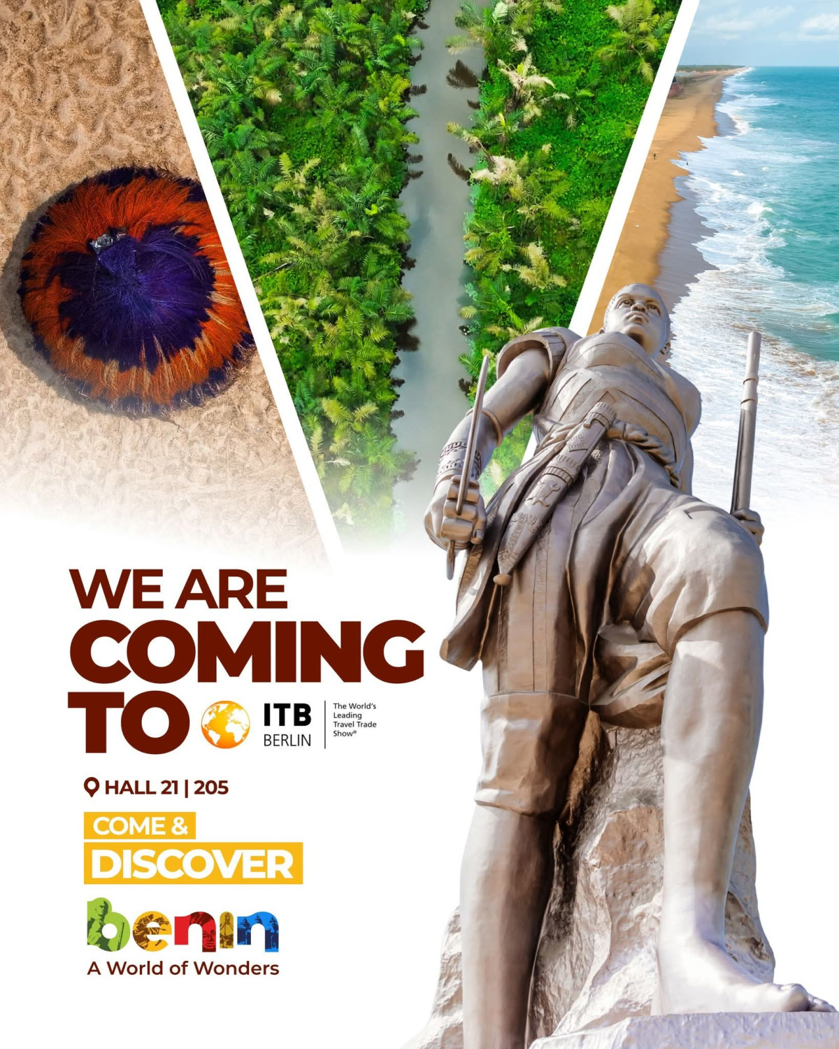 Promotion de la destination Béninoise: l'Agence Bénin Tourisme à l’ITB Berlin 2026