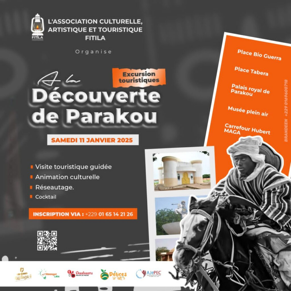 Fête des religions endogènes à parakou: l’association Fitila organise une excursion sur les sites touristiques
