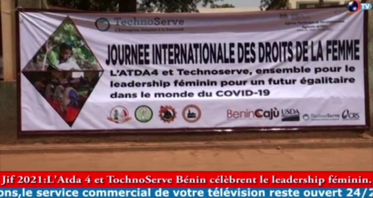 JOURNÉE INTERNATIONALE DES DROITS DE LA FEMME ÉDITION 2021: L’Atda 4 et TechnoServe Bénin célèbrent le leadership féminin