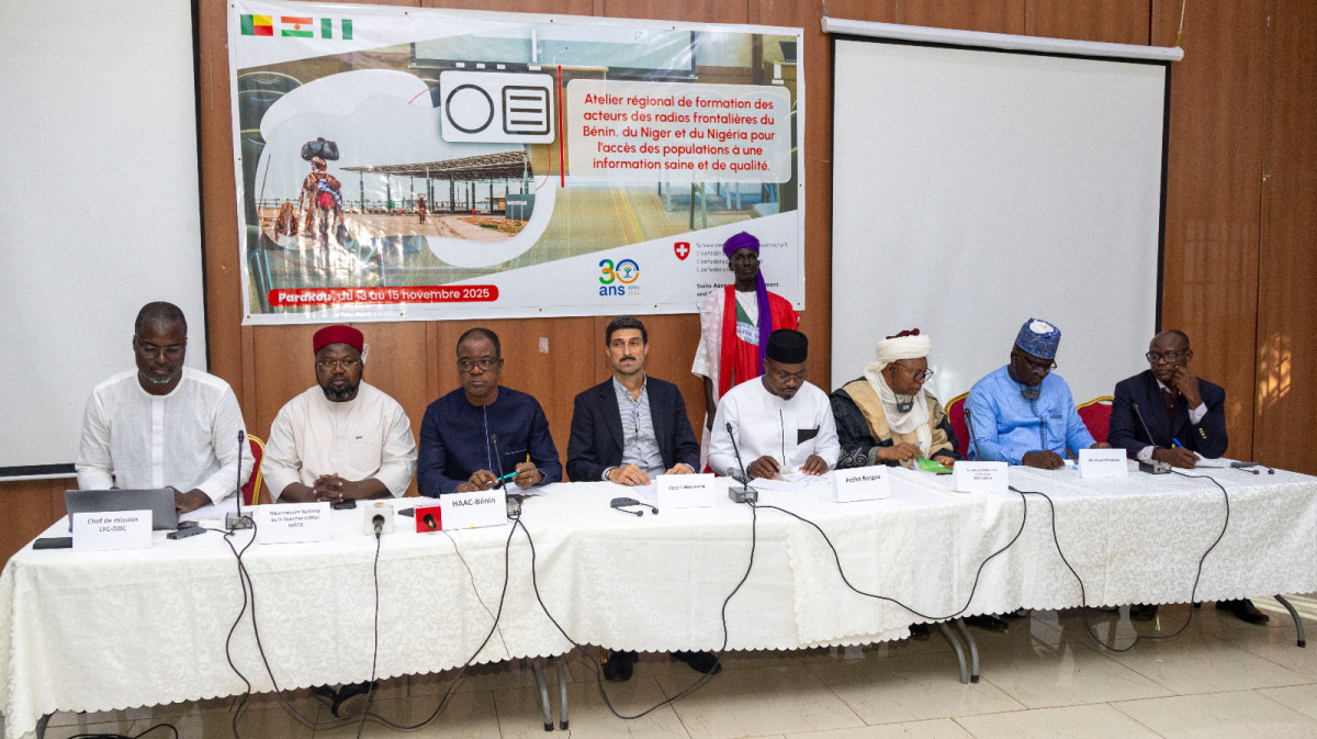 Accès des populations à une information saine et de qualité : des professionnels des médias du bénin, du Niger et du Nigéria en formation à Parakou