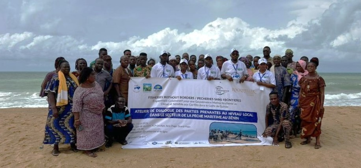 Atelier de Dialogue des Parties Prenantes au Niveau Local dans le Secteur de la Pêche Maritime au Bénin : Pêcheries Sans Frontières mobilise les acteurs à Grand-Popo