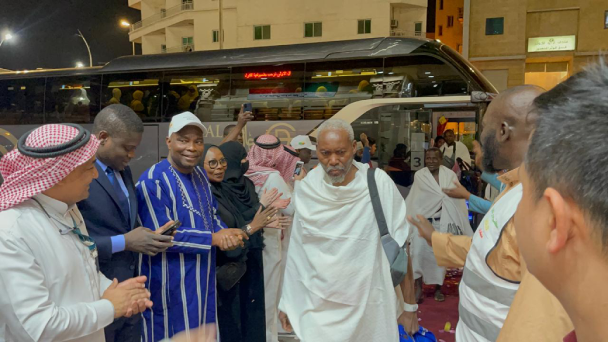 ARABIE SAOUDITE : L’ambassadeur Bagoudou accueille le 1er groupe de pèlerins béninois