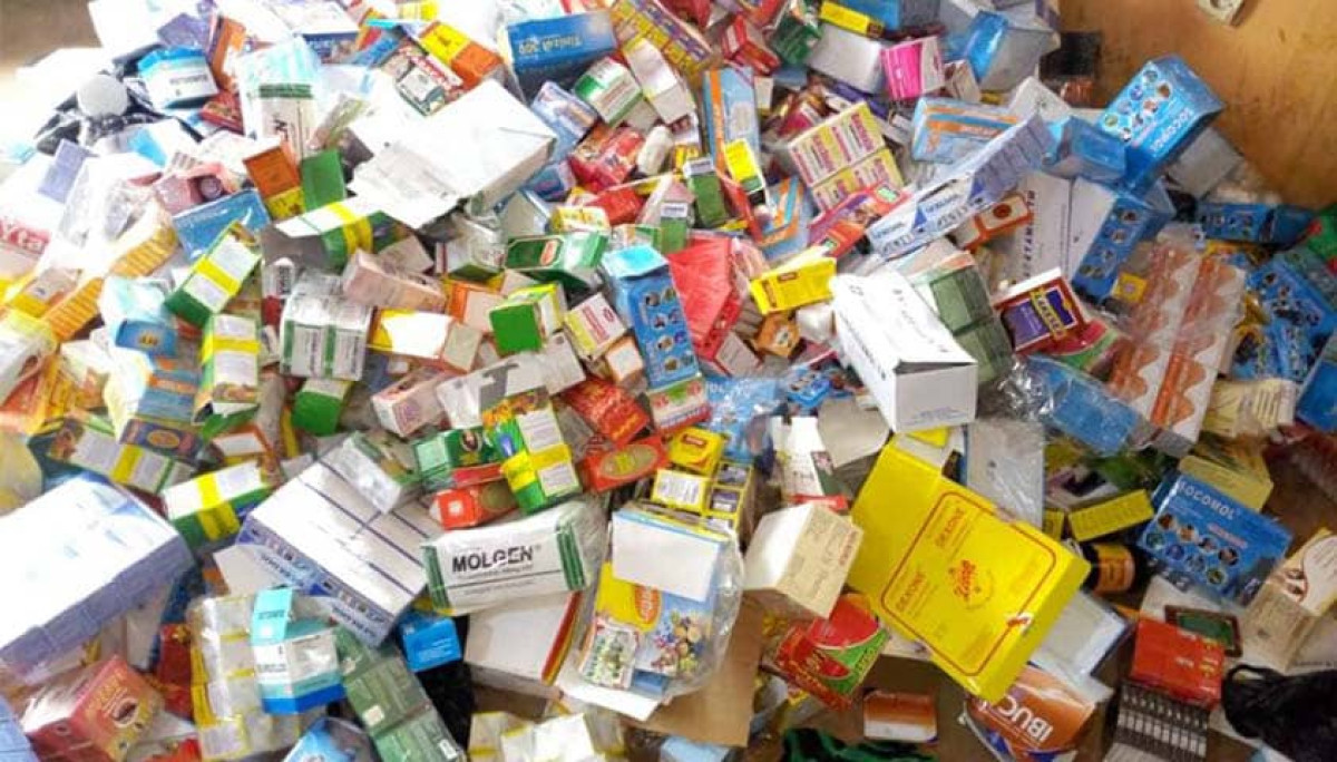 PARAKOU : Plus de 410 Kg de faux médicaments saisis