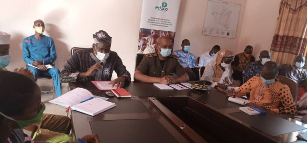 N&rsquo;DALI :  Le préfet Cissé reçu par le maire Saka Méré