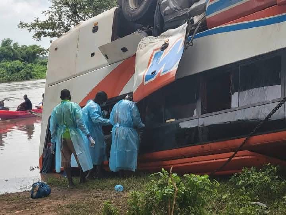 Suite à l'accident du bus Stm sur le fleuve Ouémé: l'Uib présente ses condoléances et invite à la prudence