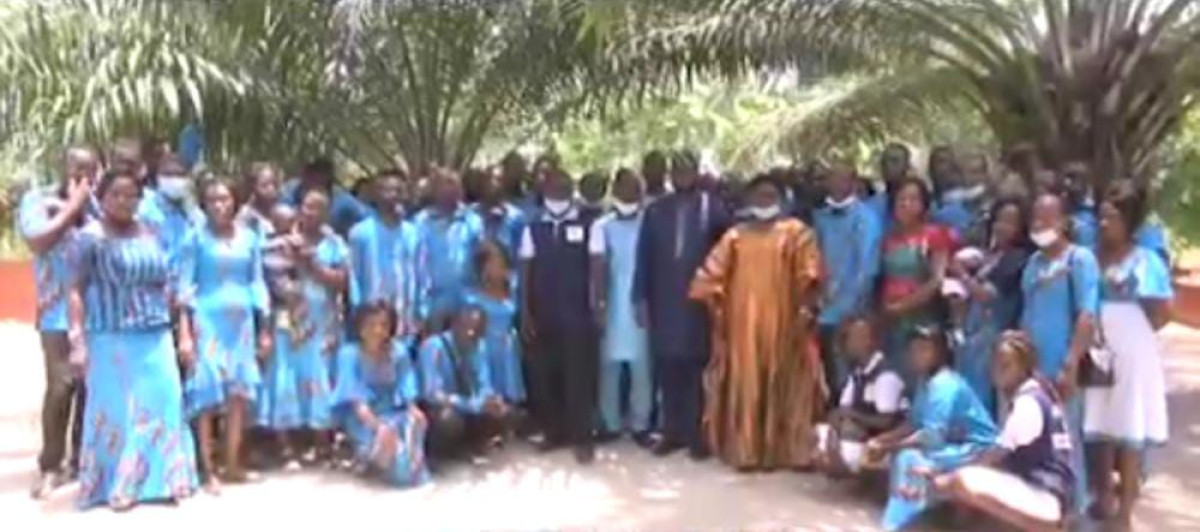 CELEBRATION DE LA FÊTE DU TRAVAIL A LA MUTUELLE AFRICA FINANCES : Parfaite communion entre la Dg Valentine Adoukonou et son personnel