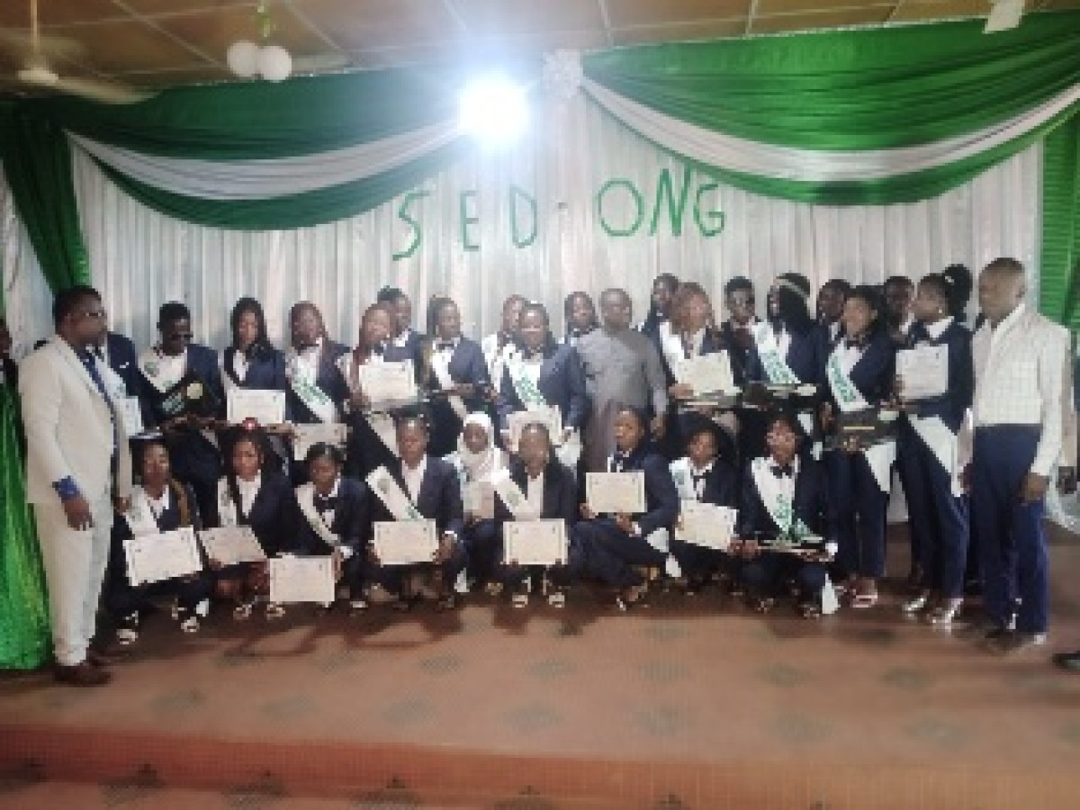 Formation dans des métiers d'avenir à Parakou: Sed Ong libère une cinquantaine jeunes