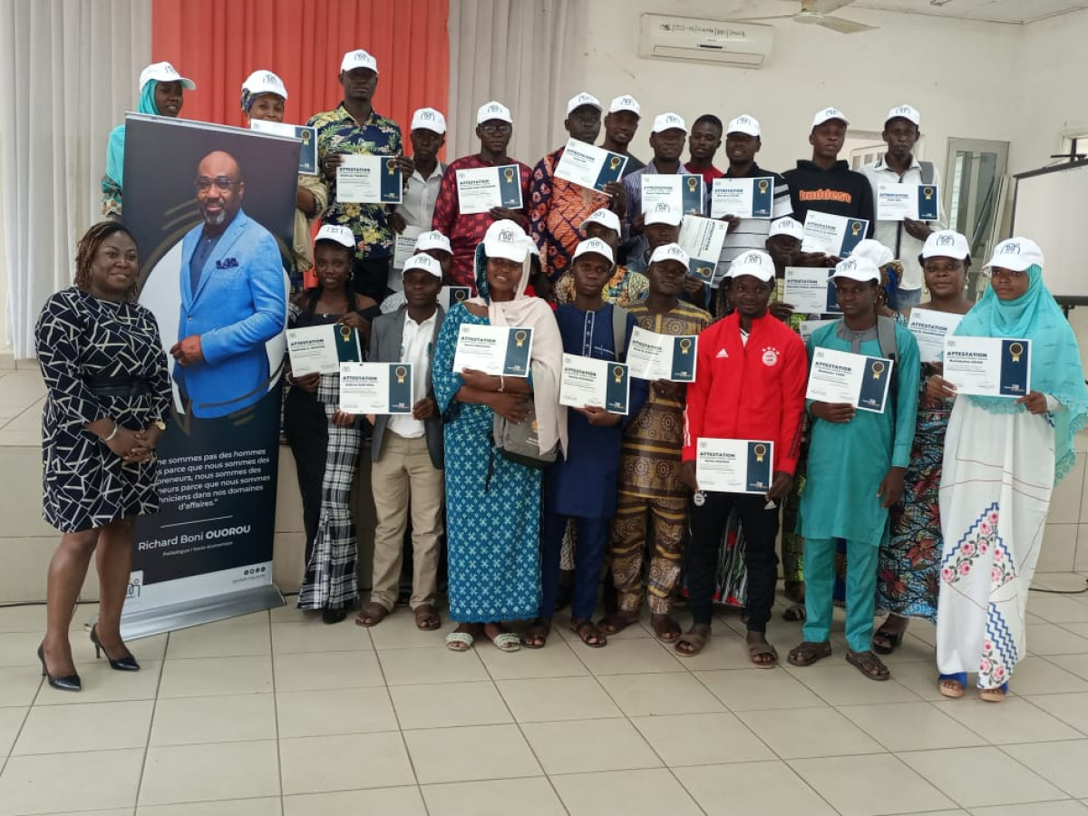 BÉNIN/CRÉATION ET GESTION DE PROJETS DANS L&rsquo;ALIBORI : L&rsquo;Ong Terrien-ne-s de Richard Boni Ouorou outille de jeunes entrepreneurs
