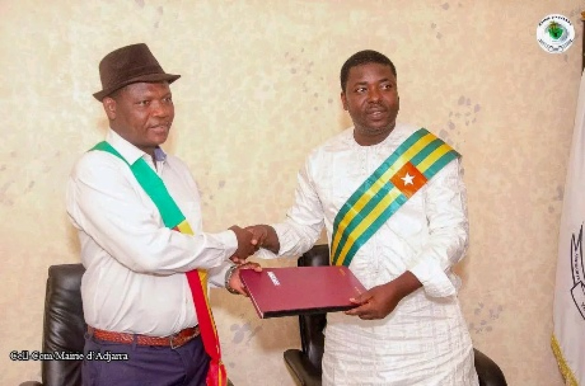 Pour des actions de développement impactantes au profit de leurs populations: Les communes d’Adjarra et de Vo2 du Togo, désormais partenaires