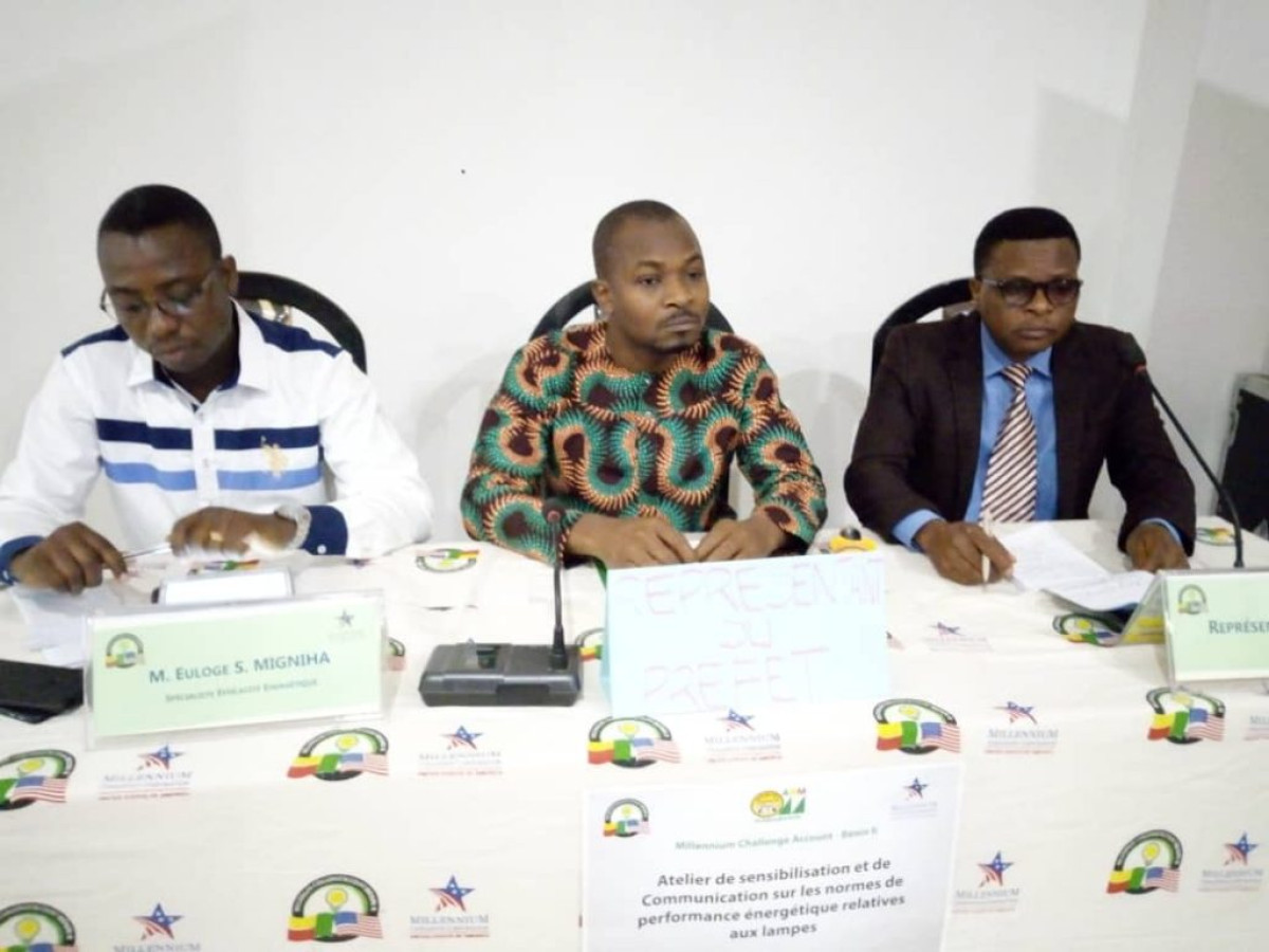 POUR UNE CROISSANCE ECONOMIQUE FORTE ET DURABLE AU BENIN, L’Anm et Mca-Bénin vulgarisent les normes de performances énergétiques