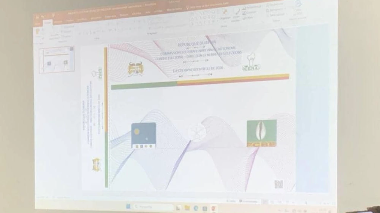 Présidentielle du 12 avril 2026: le positionnement sur le specimen du bulletin unique opéré