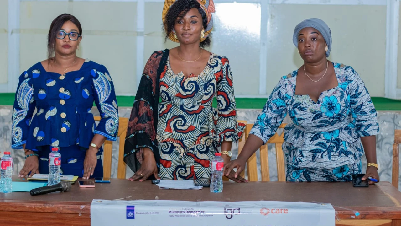 Parakou :Trois militantes en formation à l'Igd plaident pour le leadership politique des femmes