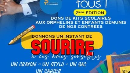 2ÈME ÉDITION DU PROJET « ECOLE POUR TOUS » A PARAKOU :  Le mouvement « Les bataillons de Patrice Talon/Section Borgou » fait don de kits scolaires aux enfants démunis  . Soutenez l&rsquo;initiative en faisant le geste utile sur le 96 10 46 10