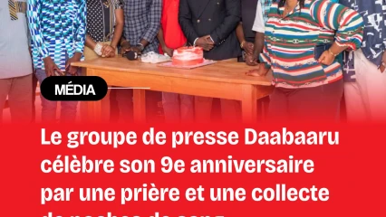 9ème anniversaire du leader de la presse presse dans le septentrion: Daabaaru marque l'événement par une prière et des poches de sang