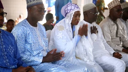 À travers une grande prière: Parakou confie le mandat de Wadagni à Allah