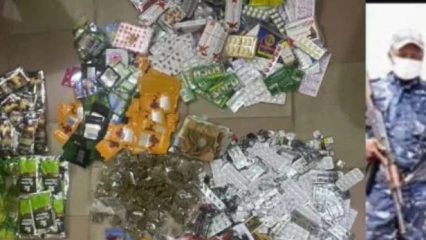 ABOMEY-CALAVI/LUTTE CONTRE LA COMMERCIALISATION DES BOISSONS EN SACHETS : 13 personnes interpellées au quartier Womè  .1 376 comprimés, 91 sachets de chanvre indien et plusieurs autres objets saisis