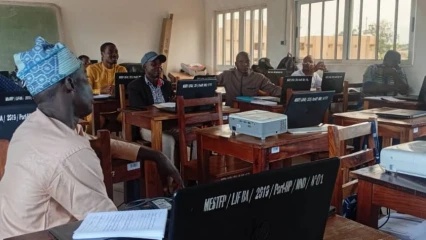Animation des salles numériques dans les collèges et lycées du Bénin: le Mestfp, l'Unicef et Aeig forment des enseignants des collèges de Parakou et Bohicon