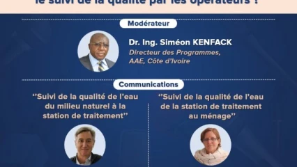 ASSOCIATION AFRICAINE DE L&rsquo;EAU (AAE) : Une conférence virtuelle prévue pour le 19 mai prochain