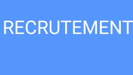 AVIS DE RECRUTEMENT