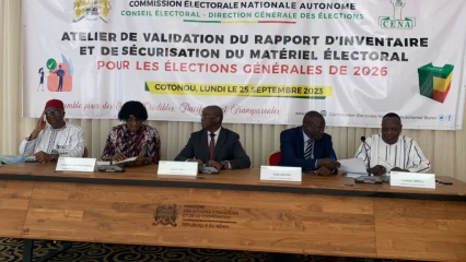 BÉNIN/ÉLECTIONS GÉNÉRALES DE 2026 : L’inventaire et la sécurisation du matériel électoral au cœur d’un atelier