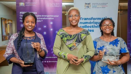 BÉNIN : Les lauréates du concours Amazones du digital récompensées