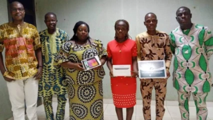 BÉNIN : Richard Boni Ouorou fait don de matériels à la radio Crystal News