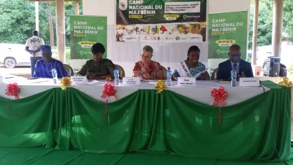 CAMP NATIONAL DU MAJ BÉNIN 2023 À NATITINGOU : L&rsquo;Abpf œuvre pour la santé sexuelle et reproductive des jeunes